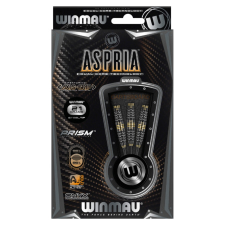 Гибридные дротики Winmau Aspria Dual Core steeltip 21gr (профессиональный уровень)