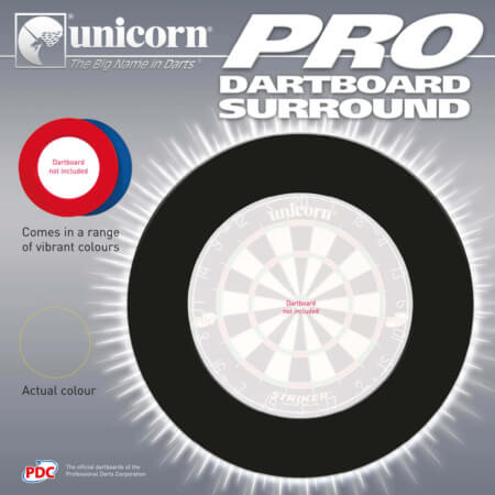 Защитное кольцо для мишени Unicorn Dartboard Surround (чёрного цвета)